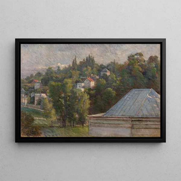 Vue de Sèvres - Marie Bracquemond — ingelijst kunstwerk aan de muur