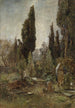 Vieux cimetière - Marie Egner — weergave van het kunstwerk