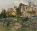 Oud muur schilderij - Marie Egner — weergave van het kunstwerk