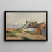 Avond in Bretagne - Marie Egner — ingelijst kunstwerk aan de muur