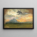 Zonsondergang - Marie Egner — ingelijst kunstwerk aan de muur