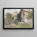 Volos - Marie Egner — ingelijst kunstwerk aan de muur