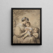 Mutterglück - Marie Ellenrieder — framed artwork on a wall