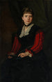 Portret van Gunhild Gude - Marie Gratz — weergave van het kunstwerk