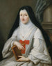 Madame de Montpeyroux abdis van Port-Royal de Paris 14e arrondissement - Marie Parrocel — weergave van het kunstwerk