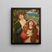 L'enfance de sainte Cécile - Marie Spartali Stillman — ingelijst kunstwerk aan de muur