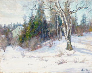 Marie Tannaes - A winter landscape.webp