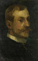 Adriaan Pit 1860-1944 Directeur du Musée néerlandais d'Histoire et d'Art à Amsterdam - Marinus van der Maarel — weergave van het kunstwerk