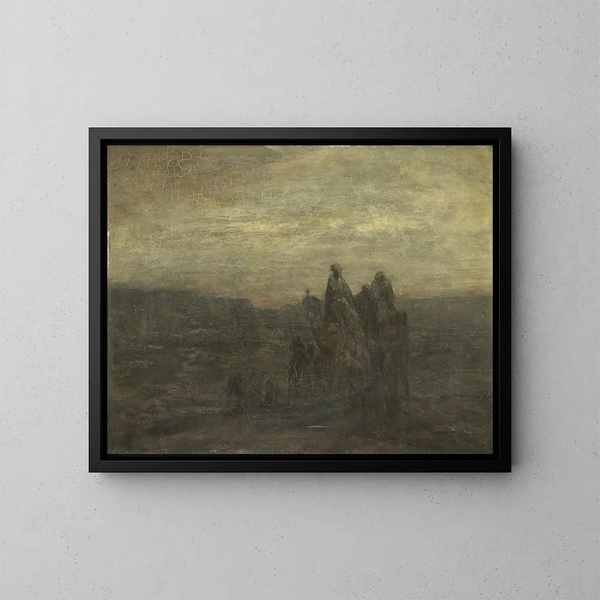 Caravane - Marius Bauer — framed artwork on a wall