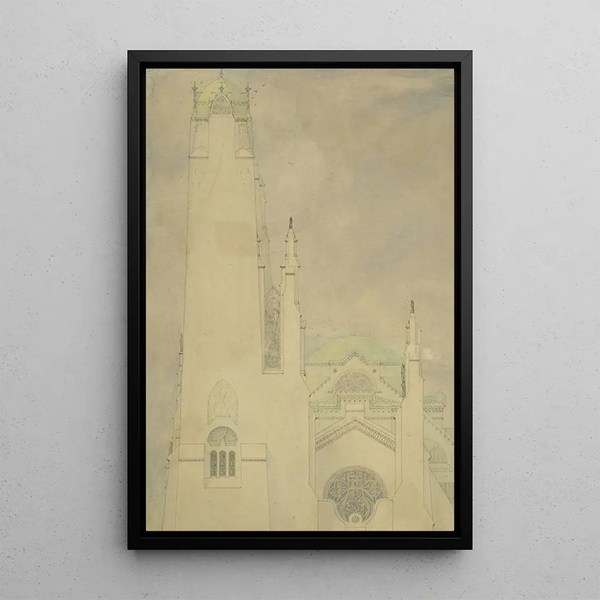 Marius Bauer - Ontwerp voor een kerk.webp