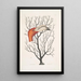 Caput Phoenicopteri Le bec du flamant dans ses dimensions complètes Keratophyton c - Mark Catesby — ingelijst kunstwerk aan de muur