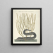 van Poissons, serpents, insectes et quelques autres animaux, ainsi que quelques photos de plantes Pl021 - Mark Catesby — ingelijst kunstwerk aan de muur