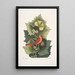 Platinus Occidentalis Le Platane Occidental Muscicapa Rubra Le Tangara d'Été - Mark Catesby — ingelijst kunstwerk aan de muur