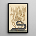La Murène Noire Muraenae helenae varietas - Mark Catesby — ingelijst kunstwerk aan de muur