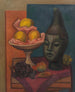 Natuurstudie met het hoofd van Benin - Mark Gertler — weergave van het kunstwerk
