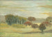 Bomen in het sanatorium van Banchory, Schotland - Mark Gertler — weergave van het kunstwerk