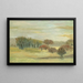 Bomen in het sanatorium van Banchory, Schotland - Mark Gertler — ingelijst kunstwerk aan de muur