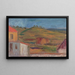 Landschap - Mark Gertler — ingelijst kunstwerk aan de muur