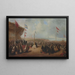 L'ouverture des hauts fourneaux à Seaham - Mark Thompson — ingelijst kunstwerk aan de muur