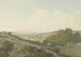View of a height over the village of Saint-Jacob near Basel with a pointed bell tower - Marquard Wocher — artwork view