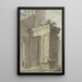 L'Arco degli Argentarii near San Giorgio in Velabro in Rome - Marquard Wocher — framed artwork on a wall