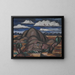 Begraafplaats van New Mexico - Marsden Hartley — ingelijst kunstwerk aan de muur