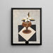 Bloemstuk - Marsden Hartley — ingelijst kunstwerk aan de muur