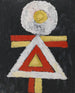 geometrische figuur - Marsden Hartley — weergave van het kunstwerk