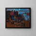 Vissers met kreeften - Marsden Hartley — ingelijst kunstwerk aan de muur