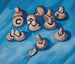 Champignons sur un fond bleu - Marsden Hartley — weergave van het kunstwerk
