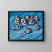 Champignons sur un fond bleu - Marsden Hartley — ingelijst kunstwerk aan de muur
