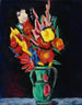 Natuurschildering met bloemen - Marsden Hartley — weergave van het kunstwerk
