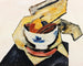 Natuurstudie met een witte kom - Marsden Hartley — weergave van het kunstwerk