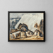 Vloedstorm - Marsden Hartley — ingelijst kunstwerk aan de muur