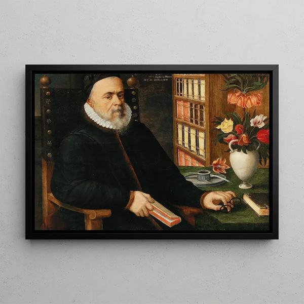 Marten Van Valckenborch - Portrt Eines Gelehrten Vermutlich Carolus Clusius Charles De LEscluse Arras 15261609 Leiden.webp
