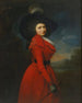 Portret van Miss Elizabeth Jemima Blake - Martin Archer Shee — weergave van het kunstwerk