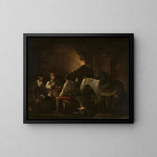Martin Ferdinand Quadal - Drinking wine.webp