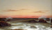Zeegezicht bij zonsondergang - Martin Johnson Heade — weergave van het kunstwerk