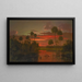 Het grote zonsondergang in Florida - Martin Johnson Heade — ingelijst kunstwerk aan de muur