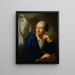 De schilder Joseph Rösel - Martin Knoller — ingelijst kunstwerk aan de muur