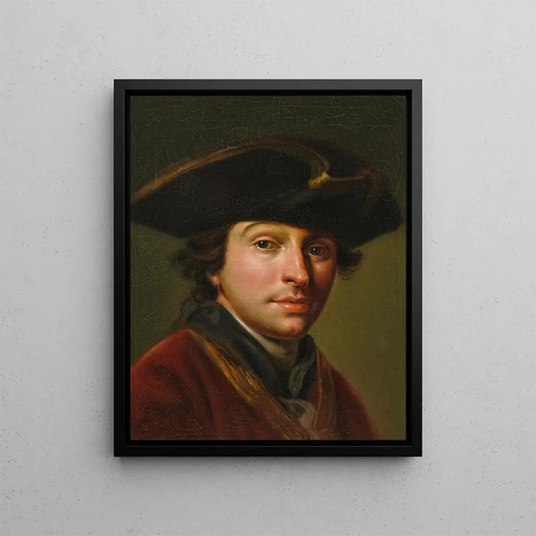 Martin Knoller - Portrait Of A Man Wearing A Hat.webp