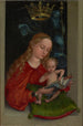 Maagd met Kind bij een raam - Martin Schongauer — weergave van het kunstwerk