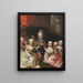 van Joseph II en erfprins met zes broers en zussen - Martin van Meytens — ingelijst kunstwerk aan de muur