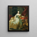Portret van Maria Theresia van Oostenrijk - Martin van Meytens — ingelijst kunstwerk aan de muur