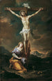 Crucifix avec Marie-Madeleine - Martino Altomonte — weergave van het kunstwerk