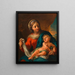 De Maagd met Kind Jezus - Martino Altomonte — ingelijst kunstwerk aan de muur