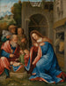 L'Adoration des bergers - Martino Piazza da Lodi — weergave van het kunstwerk