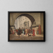 De gevangenis van Kopenhagen - Martinus Rørbye — ingelijst kunstwerk aan de muur