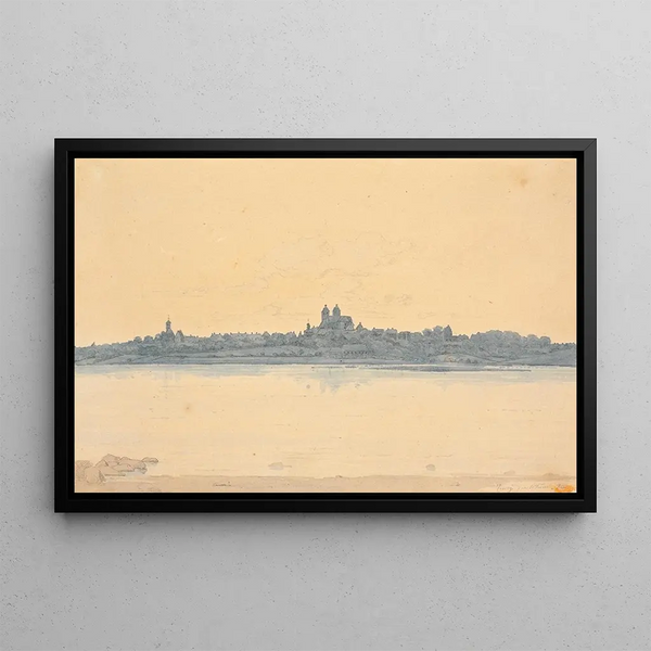 Martinus Rrbye - Viborg Seen from Asmild Klosterhave near Snders.webp