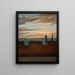 van Copenhague bij zonsondergang - Martinus Rørbye — ingelijst kunstwerk aan de muur